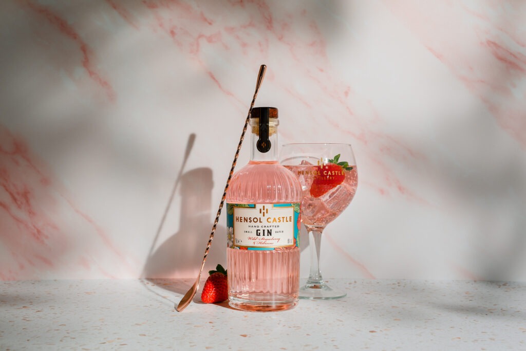 Hensol Castle Wild Strawberry & Hibiscus Gin