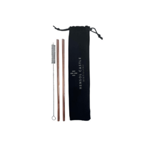 Hensol Castle Distillery Copper Reusable Straws