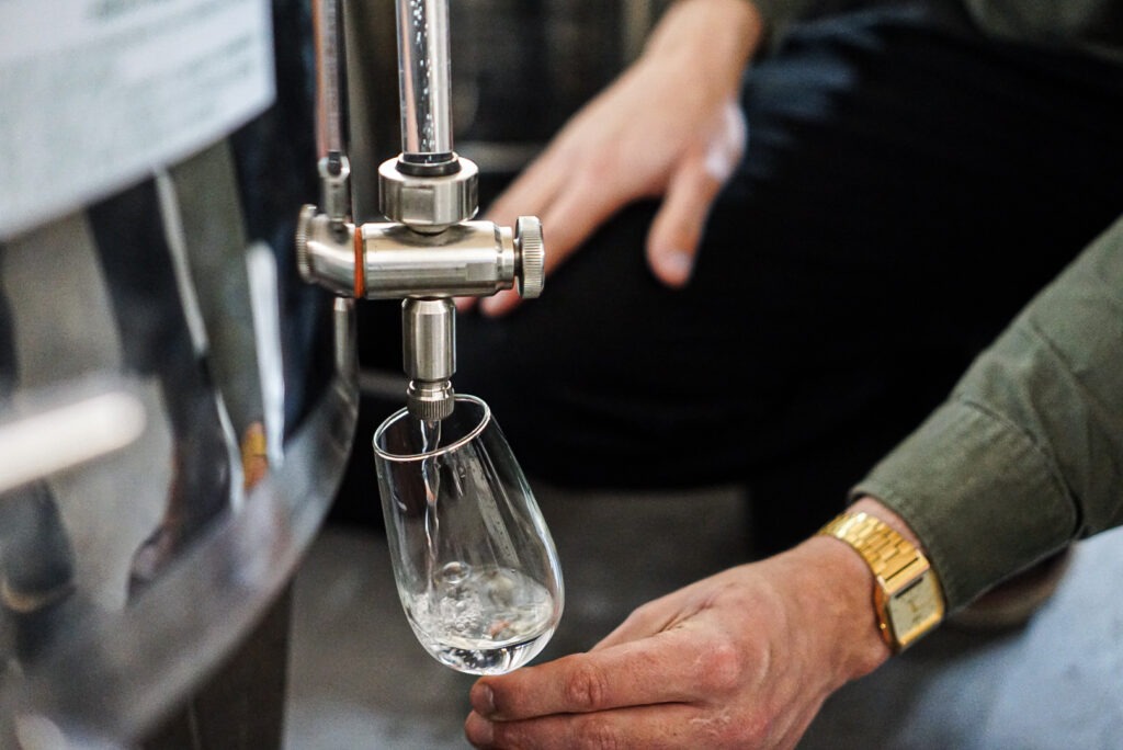 distilled to glass